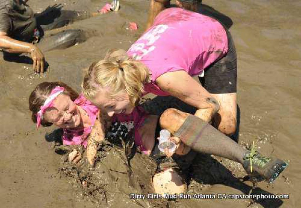 Girls In Mud